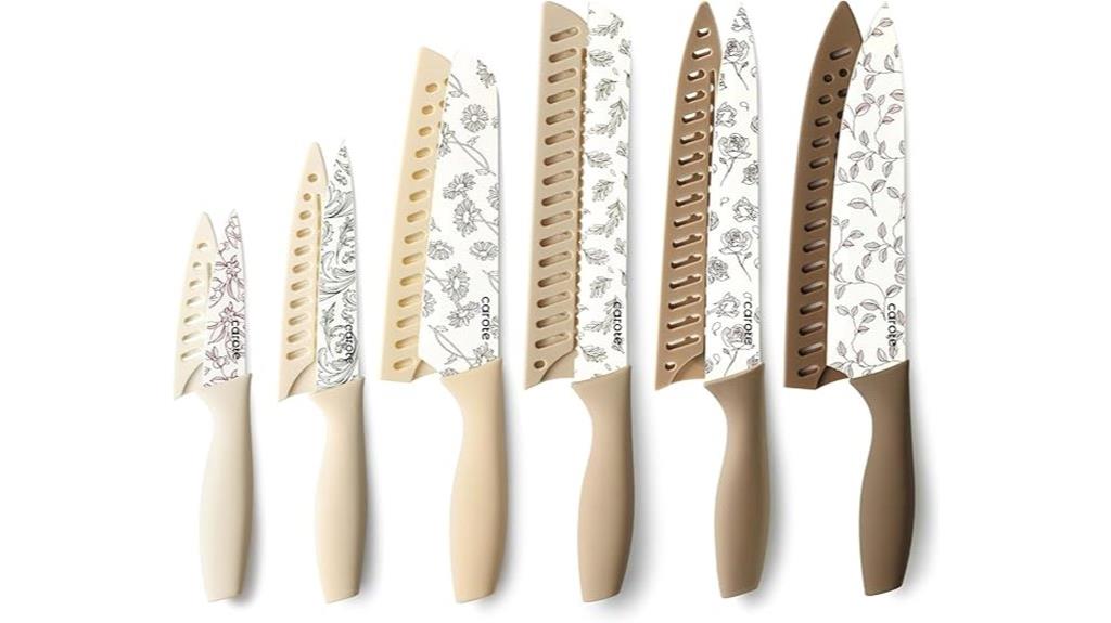 complete 12 piece knife set