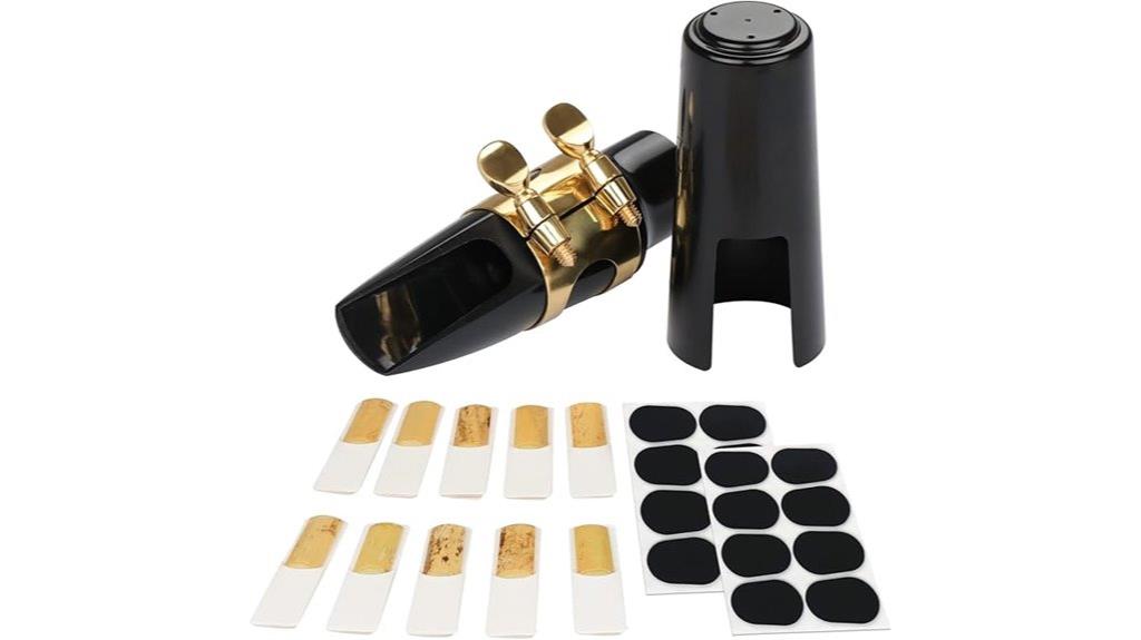 complete alto saxophone mouthpiece set