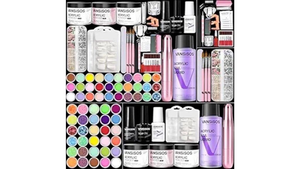 complete beginner acrylic set