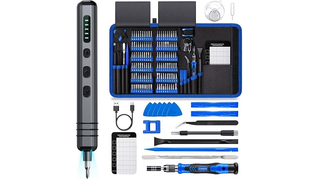 comprehensive 140 in 1 screwdriver