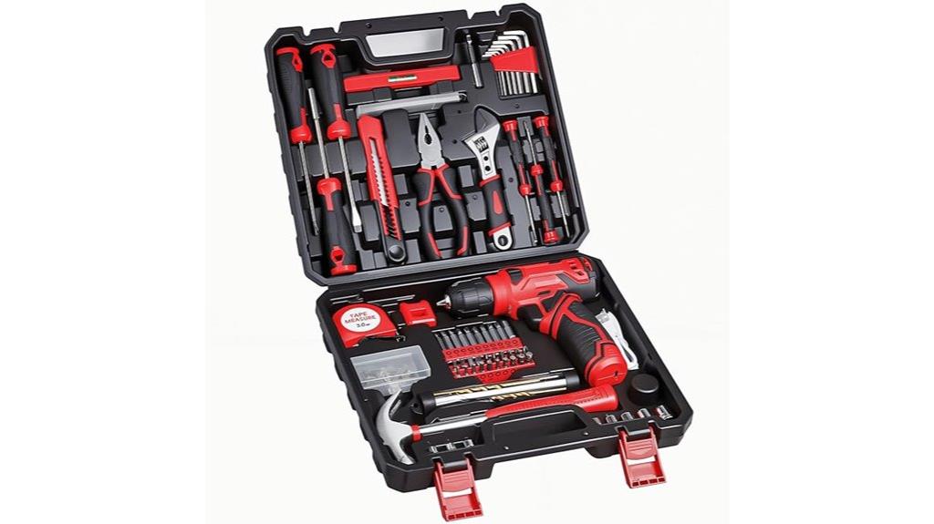 comprehensive cordless drill set