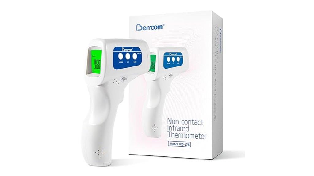 contactless infrared temperature measurement