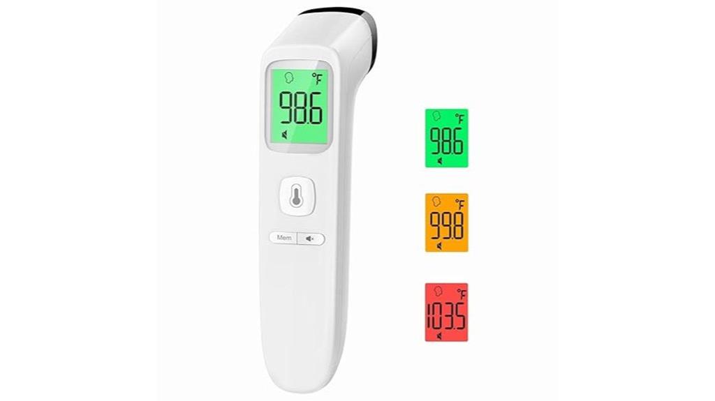 contactless temperature reading
