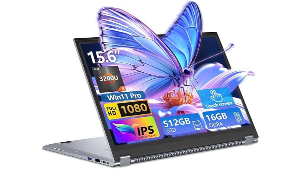 convertible 15 6 inch amd ryzen