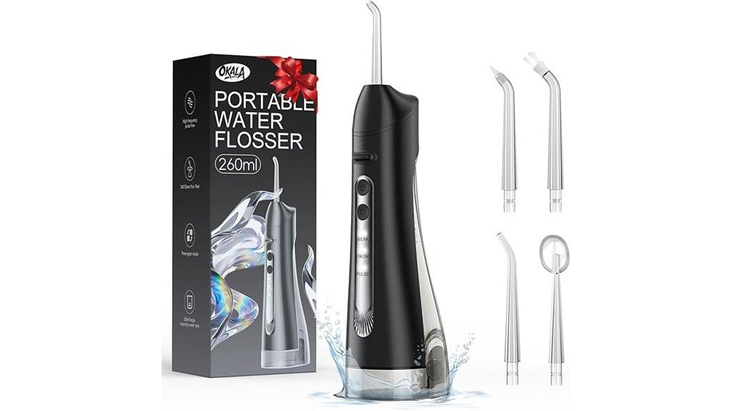 cordless electric water flosser