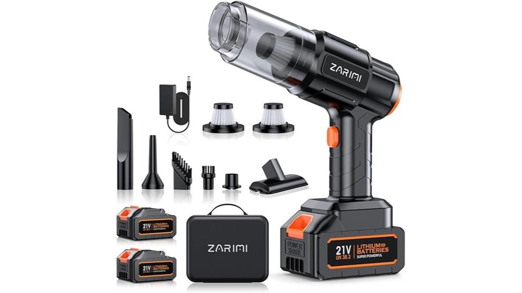 cordless handheld vacuum cleaner