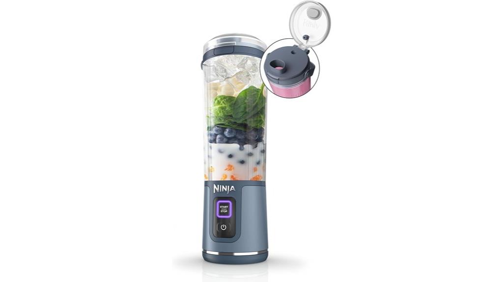 cordless portable personal blender