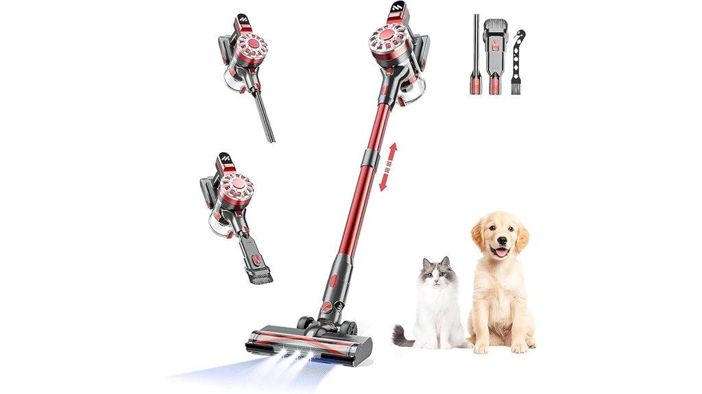 cordless strong suction long runtime