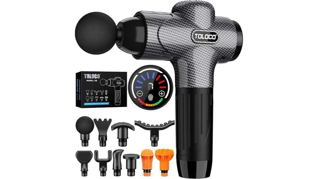 deep tissue massage gun