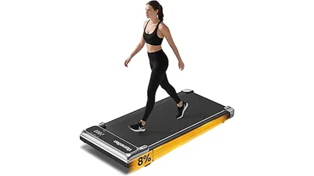 desk treadmill with incline