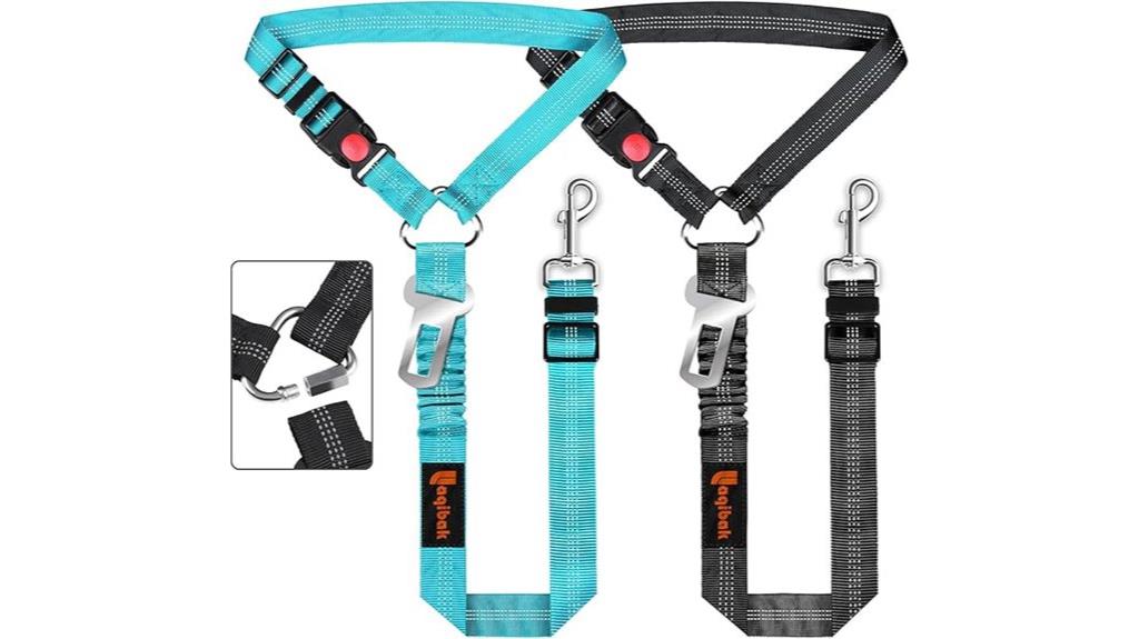 detachable car dog harness