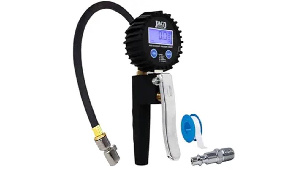 digital tire inflator gauge