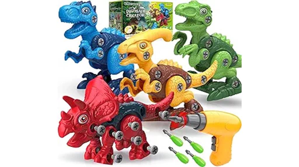 dinosaur toy building kit