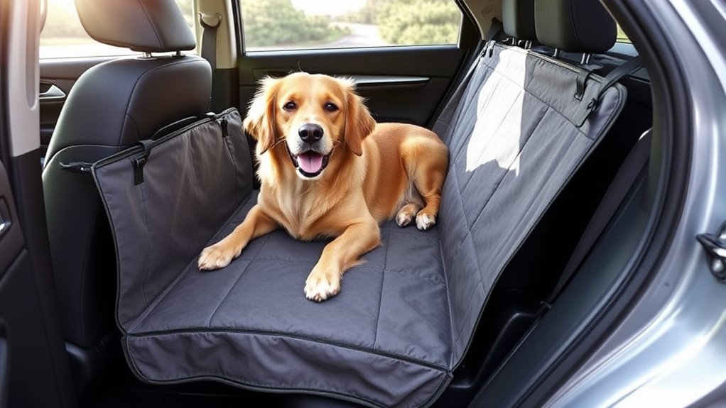 dog car seat cover options