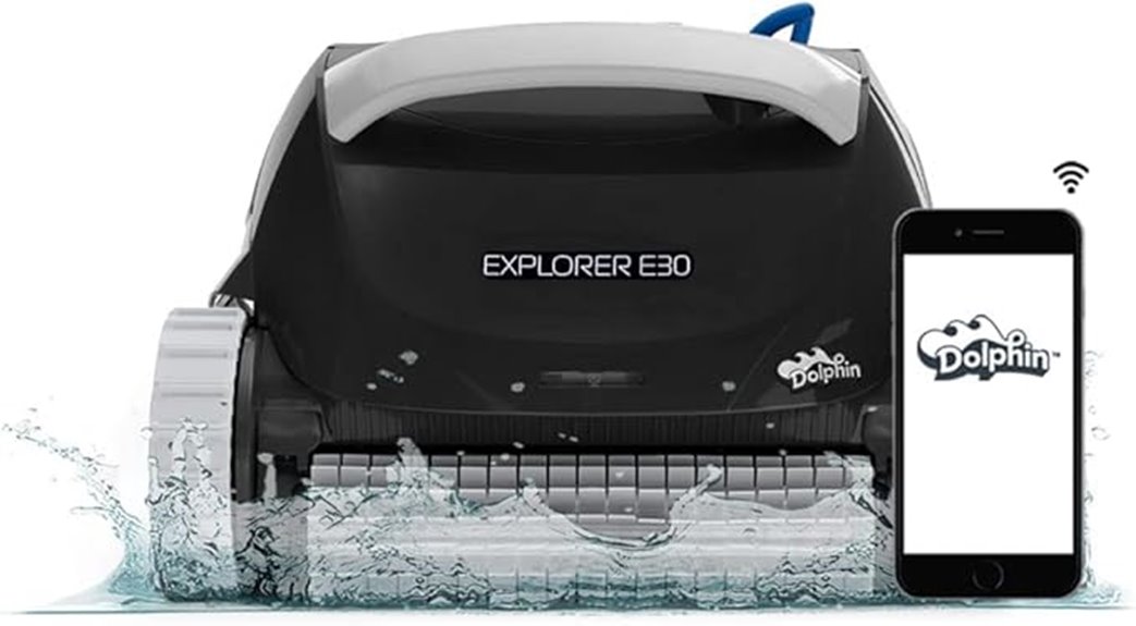 dolphin e30 robotic pool cleaner