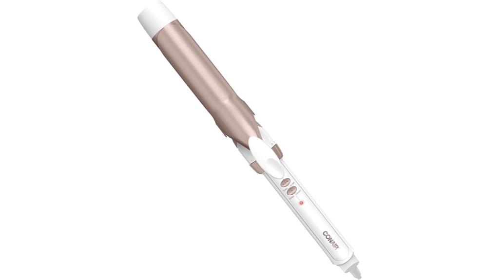 double ceramic curling iron