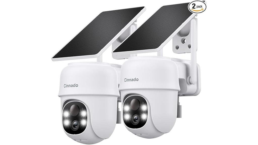 dual 2k wifi cameras