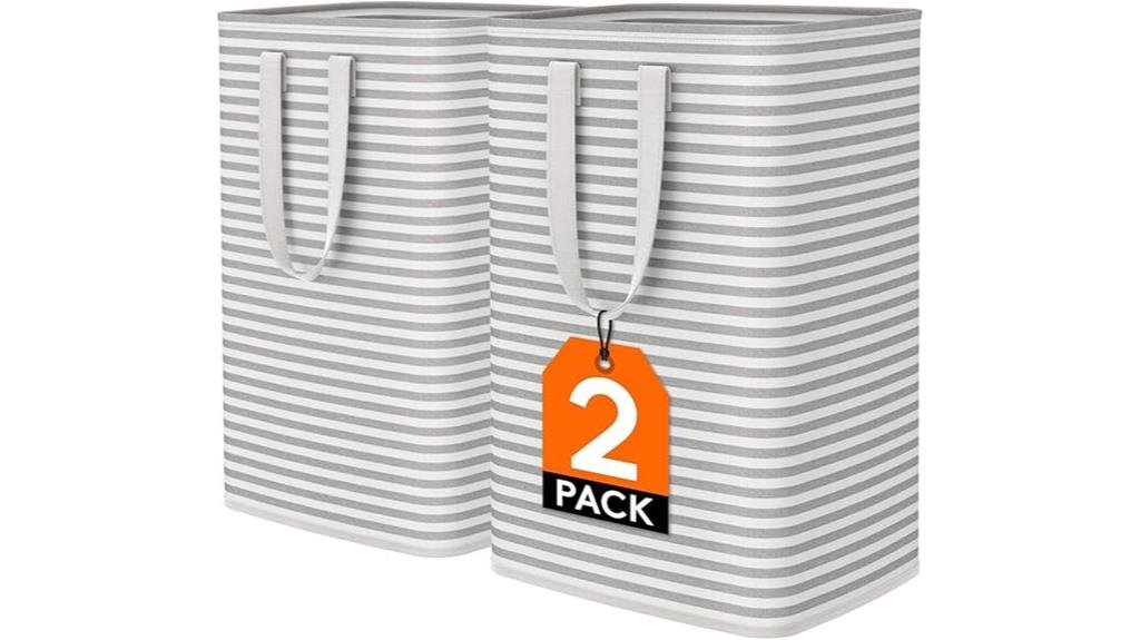 dual 80l collapsible baskets