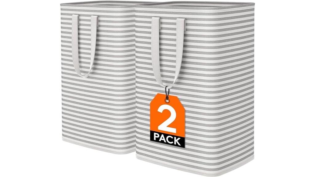 dual 80l collapsible baskets