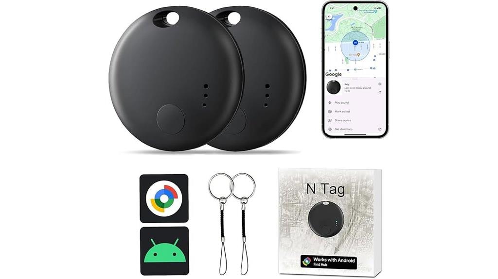 dual android bluetooth trackers