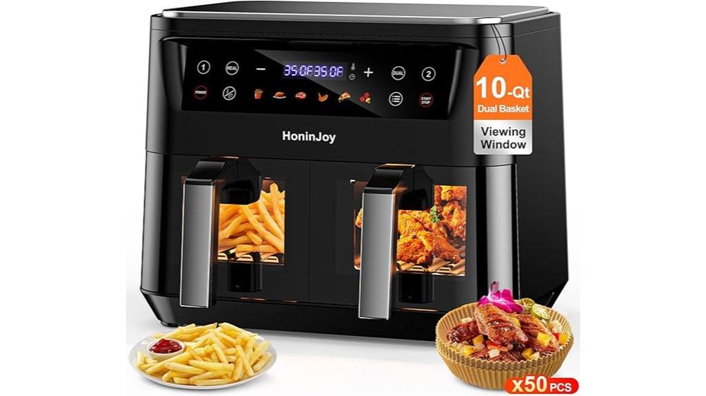 dual basket air fryer