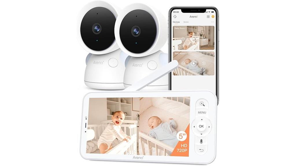 dual camera baby monitor