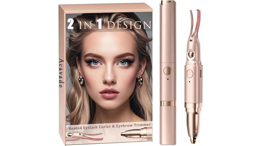 dual heated beauty tool