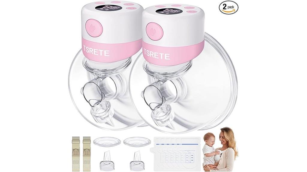 dual mode lcd breast pump