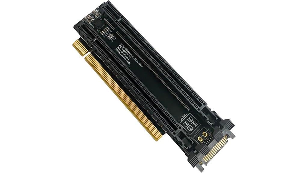 dual pcie x16 bifurcation