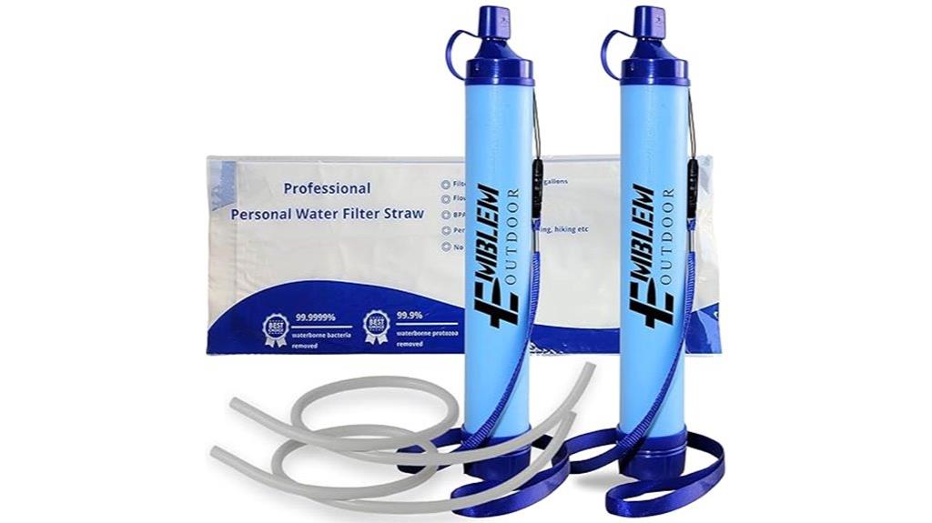 dual portable water filters