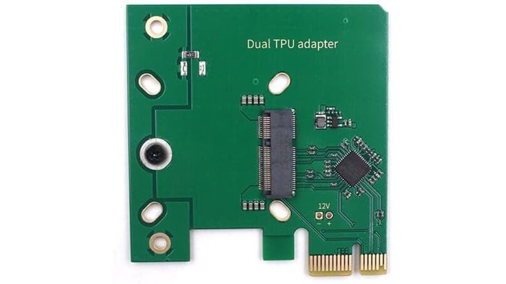 dual tpu pcie adapter