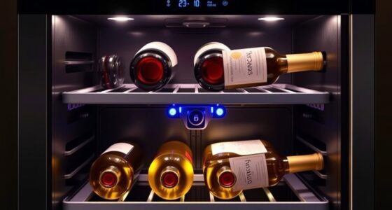 dual zone wine fridge options