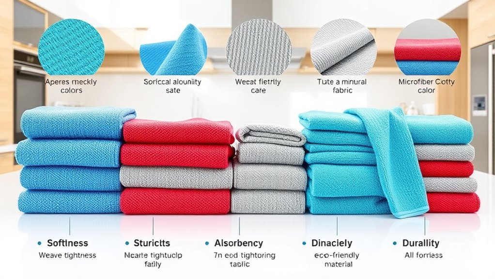 durability size absorbency versatility
