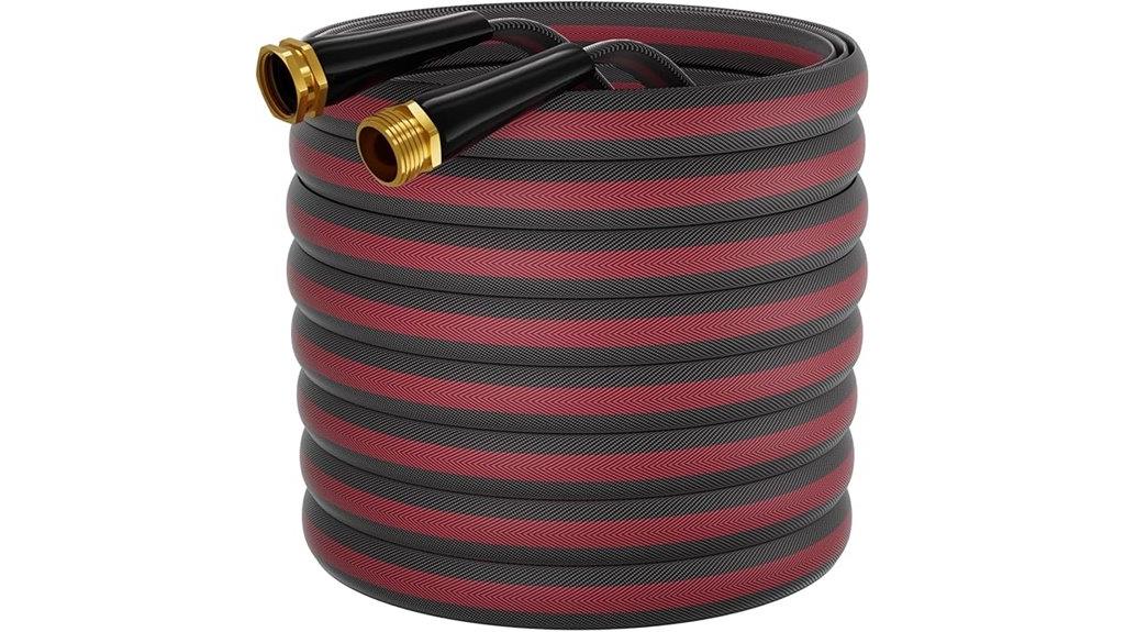 durable 100ft brass hose