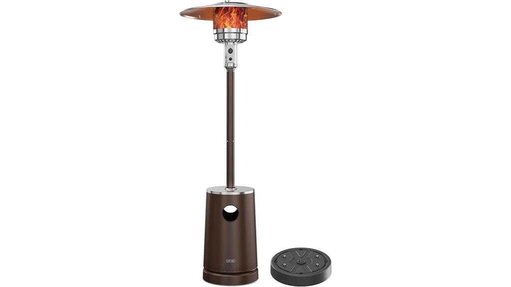 east oak 50k patio heater