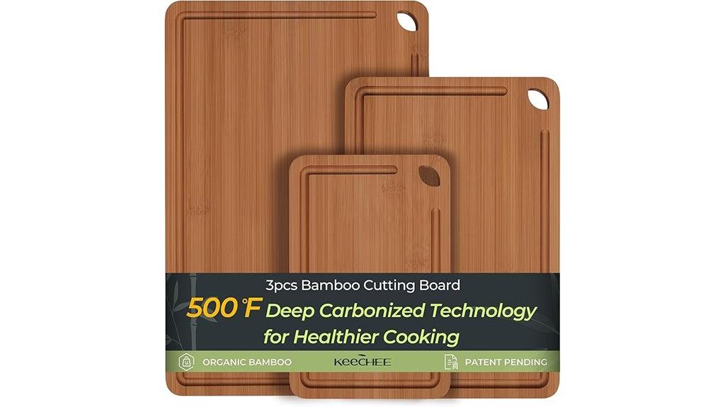 eco friendly bamboo kitchen board