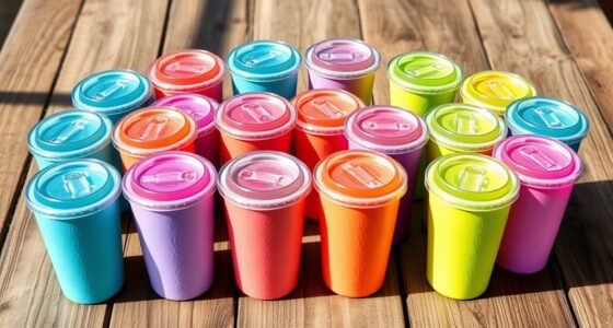 eco friendly gelato cup set