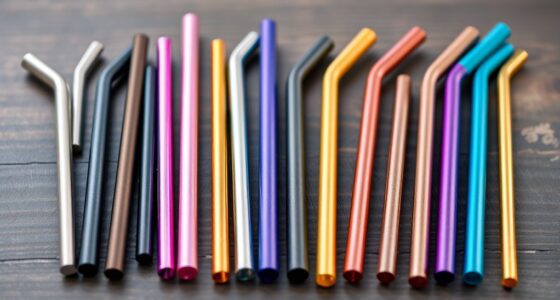 eco friendly reusable metal straws