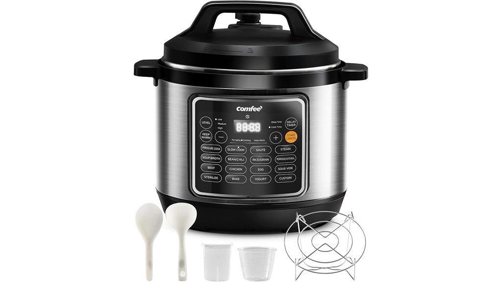 eight quart multi function cooker