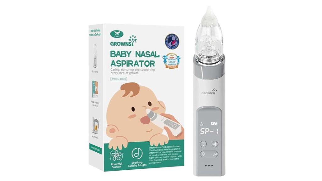 electric baby nasal aspirator
