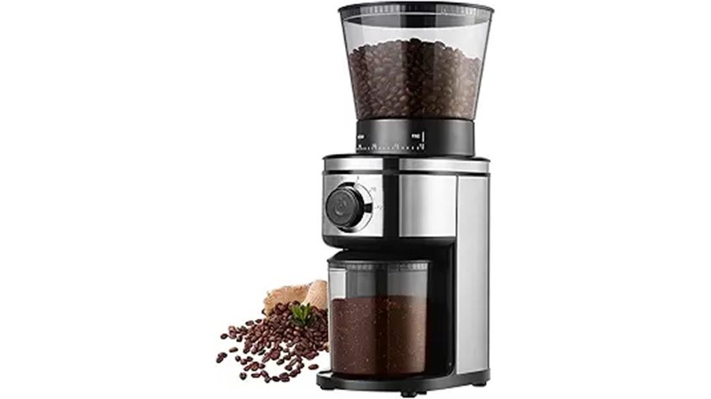 electric conical coffee grinder