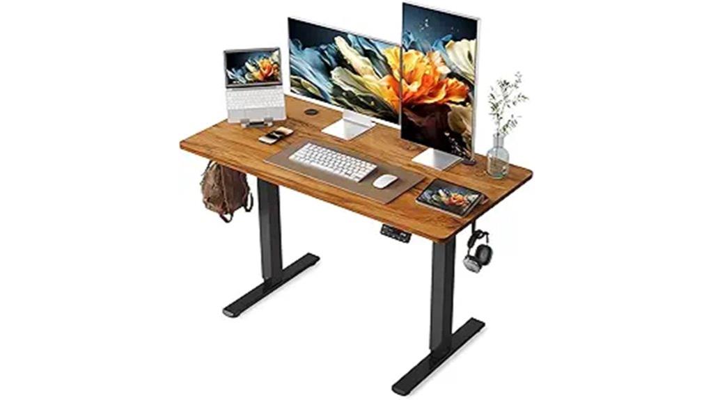 electric desk 48x24 inches