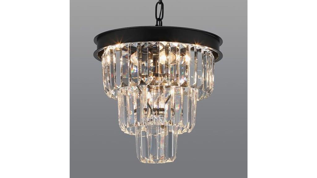 elegant 12 inch crystal chandeliers
