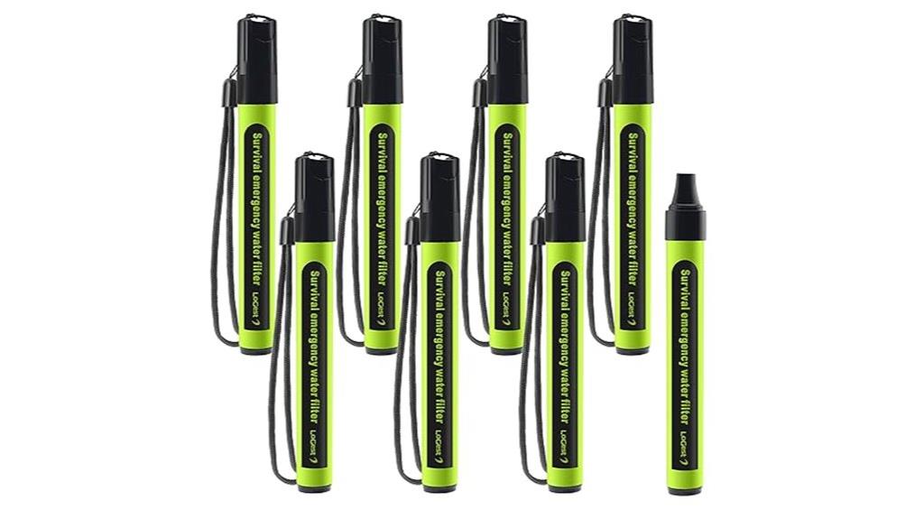emergency outdoor water filters