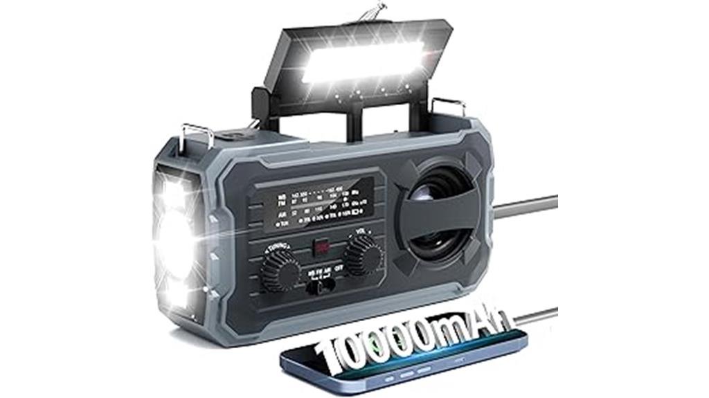 emergency radio with power