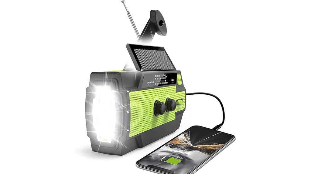 emergency weather radio with charger