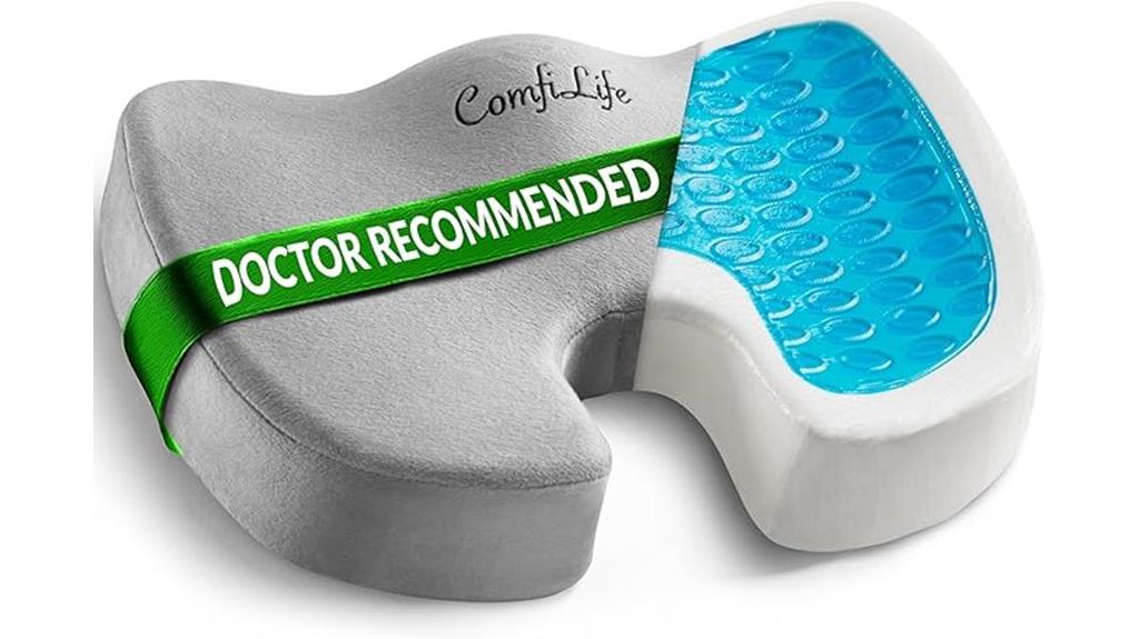ergonomic gel seat cushion