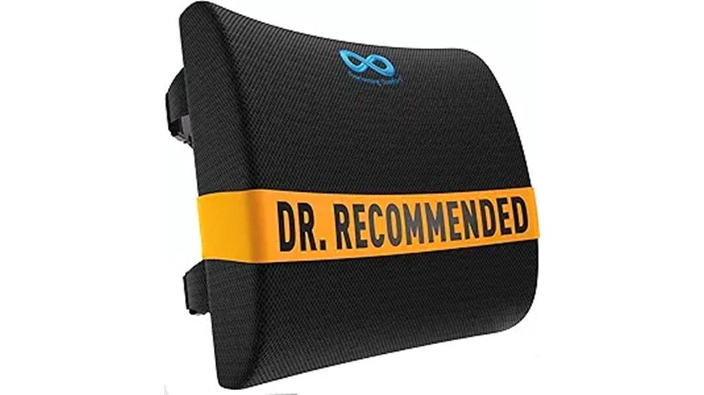 ergonomic office lumbar cushion