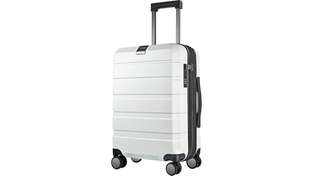 expandable hardside spinner luggage