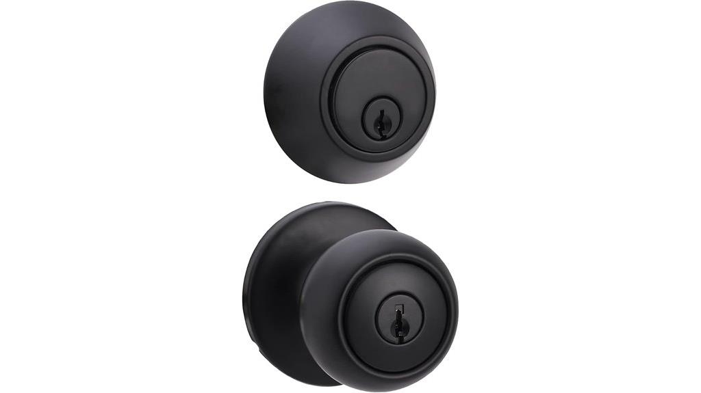 exterior door knob lock